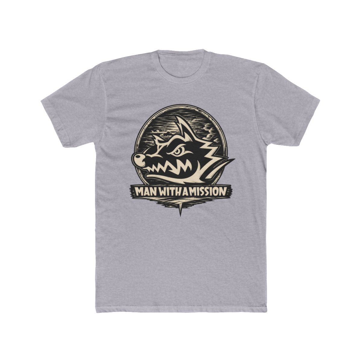 Man With A Mission Wolf Logo T Shirt - alternate angle 5, merchandise